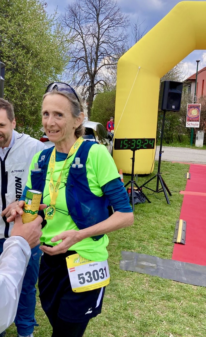 Nach dem Zieleinlauf